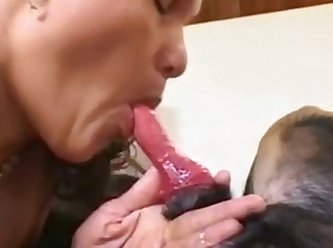Excellent Juicy Dog Suck