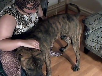 Housewife Raped By Dog