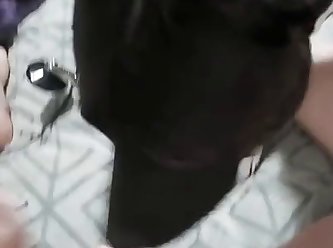 Hot Bbw Lets Dog Lick Her Cunt After Using Machine Dildo