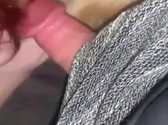 Girlfriend Milking Dogs Cock