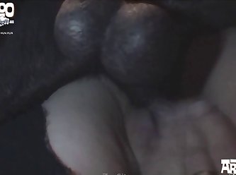 Licking The Ladies' Necks Faces And The Breasts That